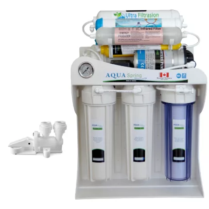 دستگاه تصفیه کننده آب آکوآ اسپرینگ مدل UF-SF4500 به همراه کیت نشتی گیر