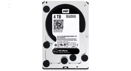 هارددیسک اینترنال وسترن دیجیتال مدل Black WD4003FZEX ظرفیت 4 ترابایت
