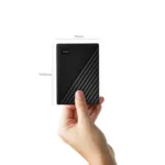 هارد اکسترنال وسترن دیجیتال مدل My Passport ظرفیت چهار ترابایت دارای رابط USB Type-A 3.0
