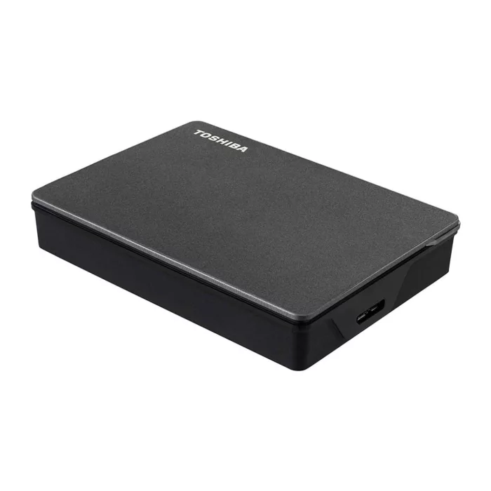 هارد اکسترنال توشیبا مدل Canvio Gaming ظرفیت چهار ترابایت دارای رابط USB Type-A 3.2