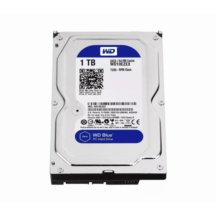 هارددیسک اینترنال وسترن دیجیتال مدل Blue WD10EZEX ظرفیت 1 ترابایت