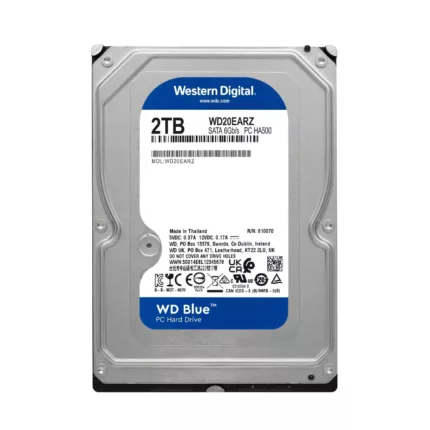 هارددیسک اینترنال وسترن دیجیتال مدل Blue WD20EARZ ظرفیت 2 ترابایت
