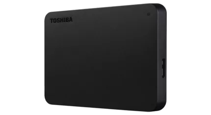 هارد اکسترنال توشیبا مدل Canvio Basics ظرفیت دو ترابایت دارای رابط USB Type-A 3.0