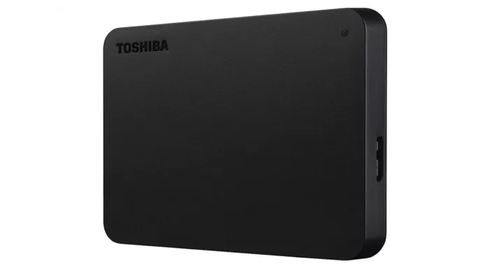 هارد اکسترنال توشیبا مدل Canvio Basics ظرفیت دو ترابایت دارای رابط USB Type-A 3.0