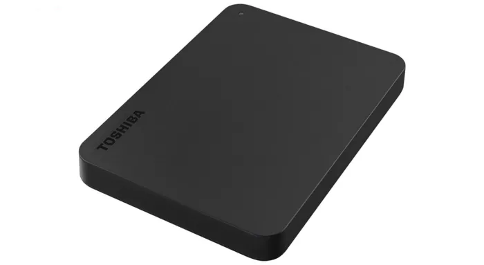 هارد اکسترنال توشیبا مدل Canvio Basics ظرفیت دو ترابایت دارای رابط USB Type-A 3.0