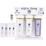 دستگاه تصفیه کننده آب آکوآ اسپرینگ مدل RO-S7-WZ 7300 به همراه رسوبگیر گلیتز و فیلتر مجموعه 4 عددی