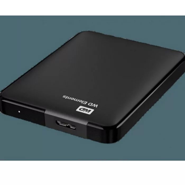 هارد اکسترنال وسترن دیجیتال مدل Elements ظرفیت یک ترابایت دارای رابط USB Type-A 3.0