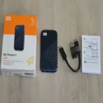 اس اس دی اکسترنال وسترن دیجیتال مدل  My Passport WDBAGF0010BBL ظرفیت 1ترابایت