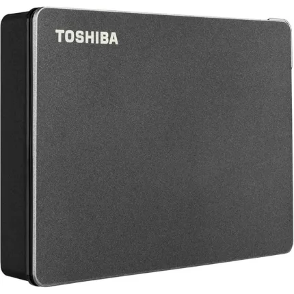هارد اکسترنال توشیبا مدل Canvio Gaming ظرفیت چهار ترابایت دارای رابط USB Type-A 3.2