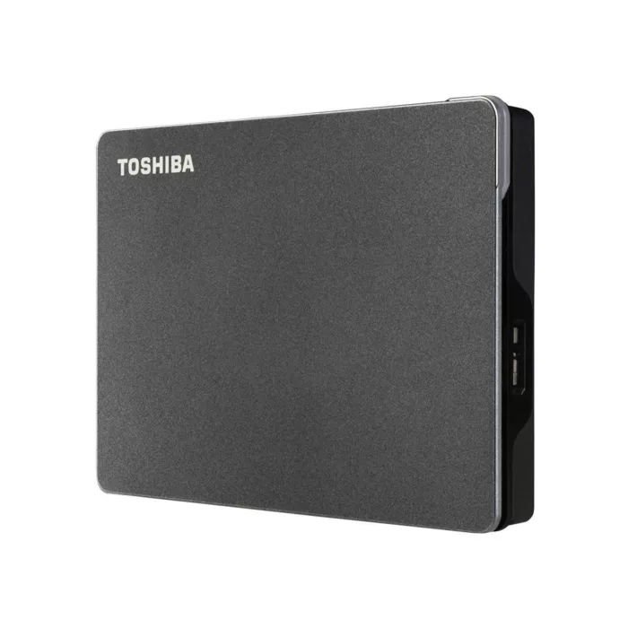 هارد اکسترنال توشیبا مدل Canvio Gaming ظرفیت چهار ترابایت دارای رابط USB Type-A 3.2