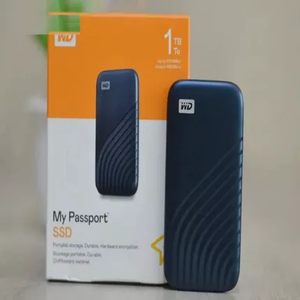 اس اس دی اکسترنال وسترن دیجیتال مدل  My Passport WDBAGF0010BBL ظرفیت 1ترابایت
