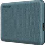 هارد اکسترنال توشیبا مدل Canvio Advance ظرفیت دو ترابایت دارای رابط USB Type-A 3.2