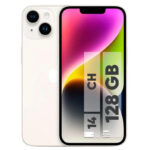 گوشی موبایل اپل مدل iPhone 14 CH دو سیم کارت ظرفیت 128 گیگابایت و رم 6 گیگابایت - به همراه شارژر 20 وات اپل
