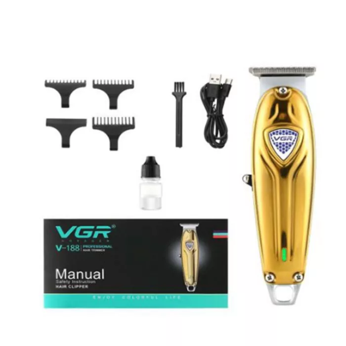 ماشین اصلاح موی صورت و بدن وی جی ار مدل V-188