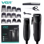 ماشین اصلاح موی سر و صورت وی جی آر مدل V-023 مجموعه 2 عددی