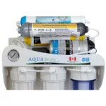 دستگاه تصفیه کننده آب آکوآ اسپرینگ مدل RO-SF5500 به همراه فیلتر تصفیه آب مجموعه 4 عددی