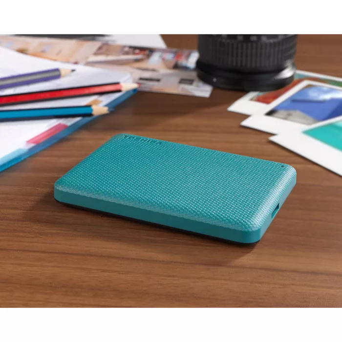 هارد اکسترنال توشیبا مدل Canvio Advance ظرفیت دو ترابایت دارای رابط USB Type-A 3.2