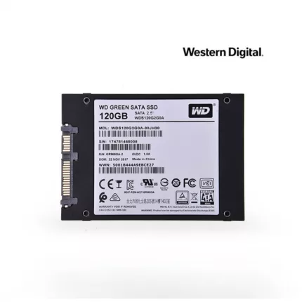 اس اس دی اینترنال وسترن دیجیتال مدل Green PC WDS120G2G0A ظرفیت 120 گیگابایت