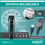 ماشین اصلاح موی سر و صورت وی جی ار مدل v-969
