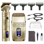 ماشین اصلاح موی سر وی جی آر مدل V-649 به همراه کاشین اصلاح صورت مدل 01