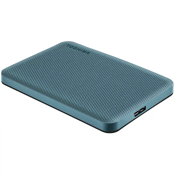هارد اکسترنال توشیبا مدل Canvio Advance ظرفیت دو ترابایت دارای رابط USB Type-A 3.2