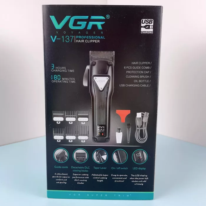ماشین اصلاح موی سر وی جی ار مدل v-137
