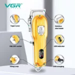 ماشین اصلاح موی سر و صورت وی جی ار مدل V-092