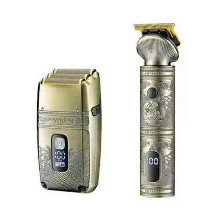 ماشین اصلاح موی سر وی جی آر مدل V-649 به همراه کاشین اصلاح صورت مدل 01