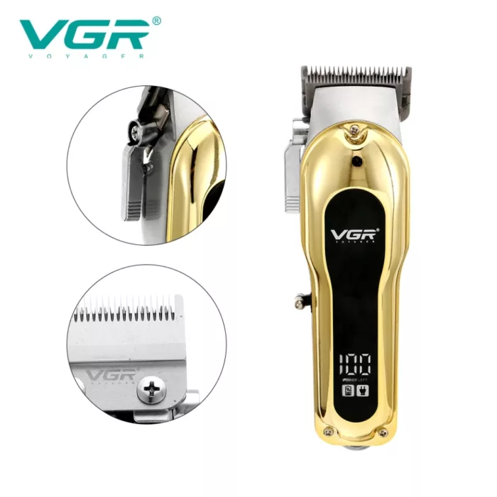 ماشین اصلاح موی سر و صورت وی جی ار مدل V-680