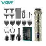 ست ماشین اصلاح موی صورت و بدن وی جی ار مدل V-106