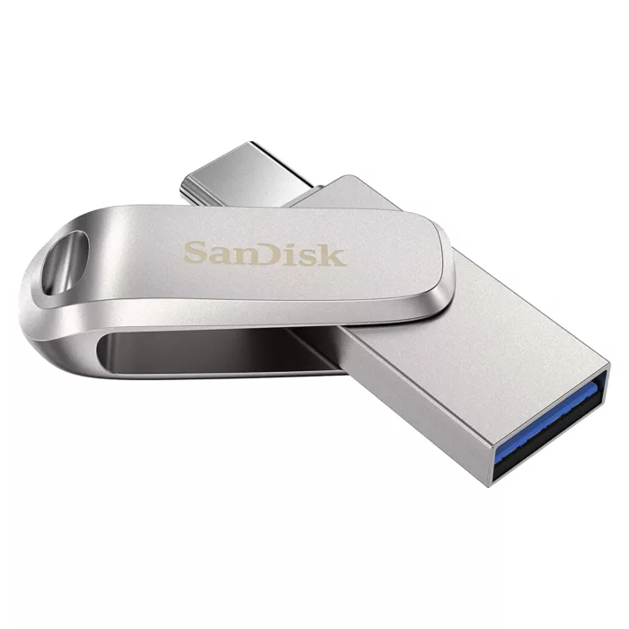 فلش مموری سن دیسک مدل Ultra Dual Drive Luxe ظرفیت 64 گیگابایت