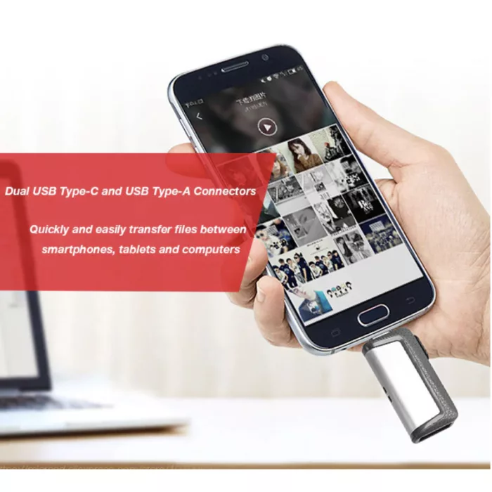 فلش مموری سن دیسک مدل Ultra Dual Drive USB Type-C ظرفیت 32 گیگابایت