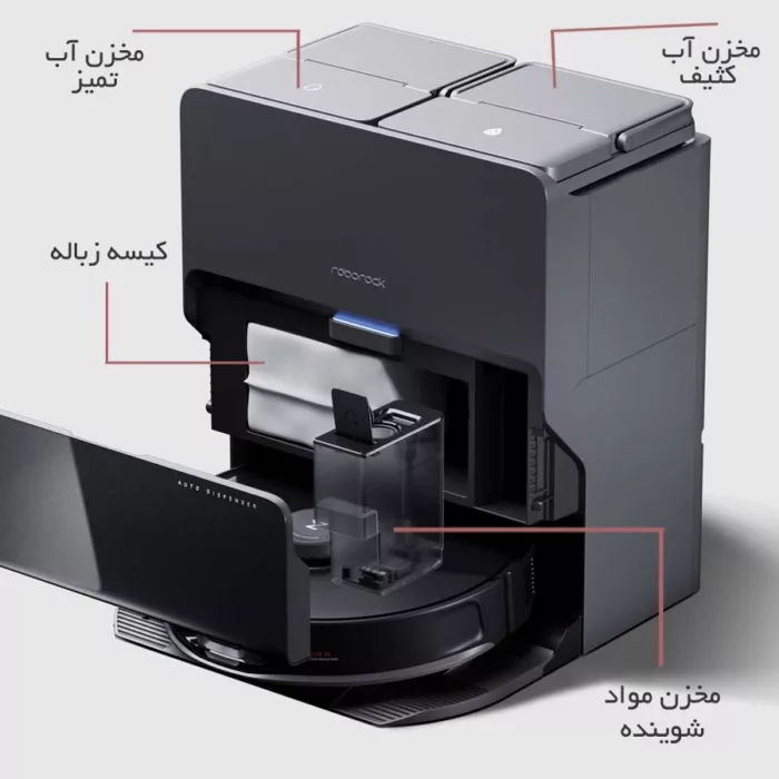 جاروبرقی روبوراک مدل Roborock S8 MaxV Ultra