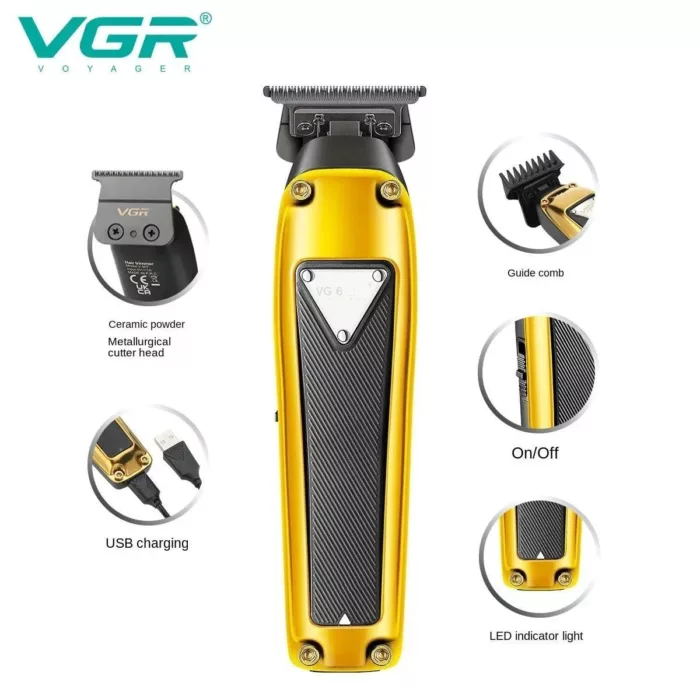 ماشین اصلاح موی سر و صورت وی جی ار مدل V-135