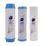 فیلتر دستگاه تصفیه آب آکوآ اسپرینگ مدل F-S7-B3 مجموعه 3 عددی