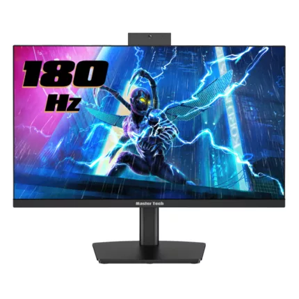مانیتور گیمینگ 27 اینچ مسترتک مدل  PA279QTC، رزولوشن QHD، پنل IPS، نرخ بروزرسانی 180 هرتز، با نسبت تصویر 16:9، دارای اسپیکر داخلی، دارای پورت HDMI و DisplayPort و USB و خروجی هدفون