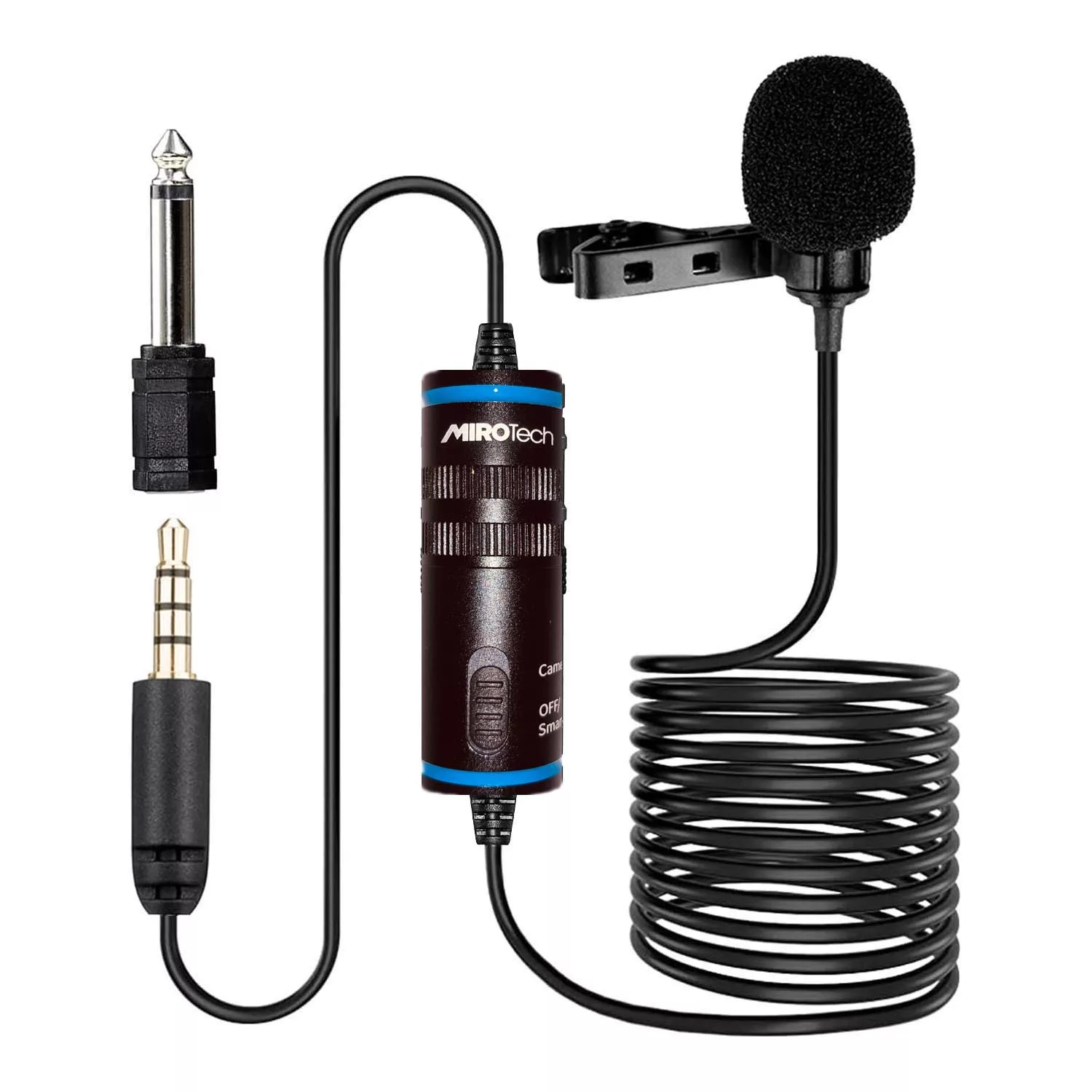 میکروفن یقه ای میروتک مدل MT-M1 میکروفن یقه ای میروتک مدل MT-M1