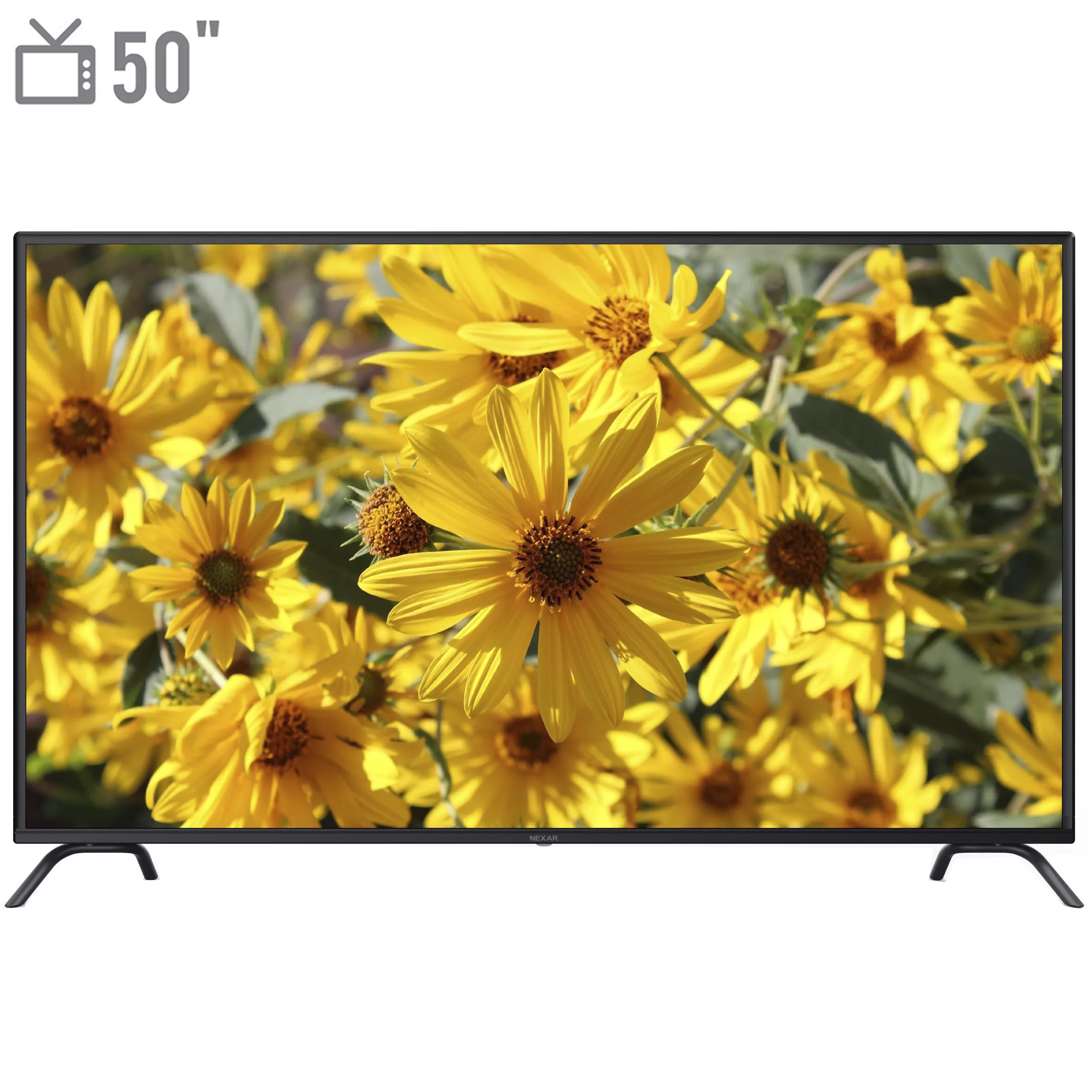 تلویزیون ال ای دی هوشمند نکسار مدل NTV-U50C614S سایز 50 اینچ تلویزیون ال ای دی هوشمند نکسار مدل NTV-U50C614S سایز 50 اینچ