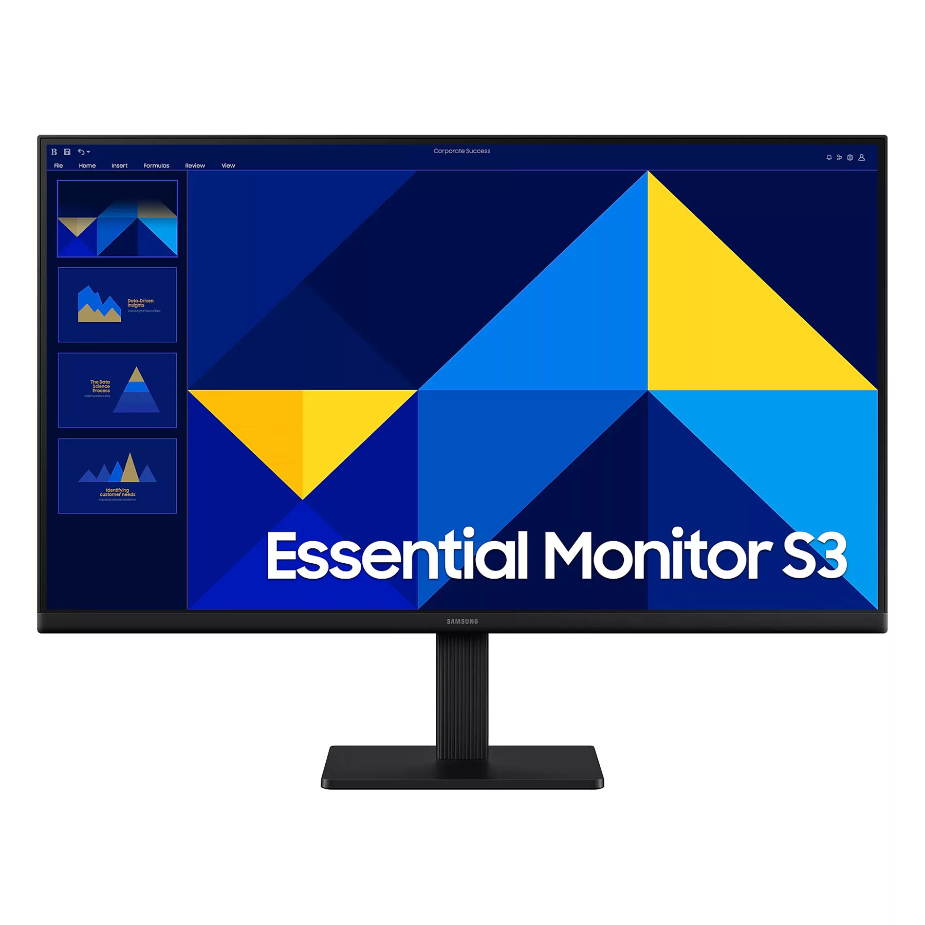 مانیتور 27 اینچ سامسونگ مدل Essential Monitor S3 S30GD LS27D300GAMXUE مانیتور 27 اینچ سامسونگ مدل Essential Monitor S3 S30GD LS27D300GAMXUE