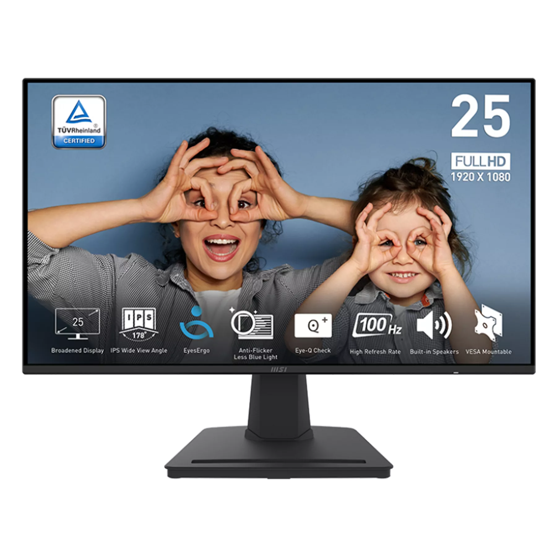 مانیتور 24.5 اینچ ام اس آی مدل PRO MP252 مانیتور 24.5 اینچ ام اس آی مدل PRO MP252