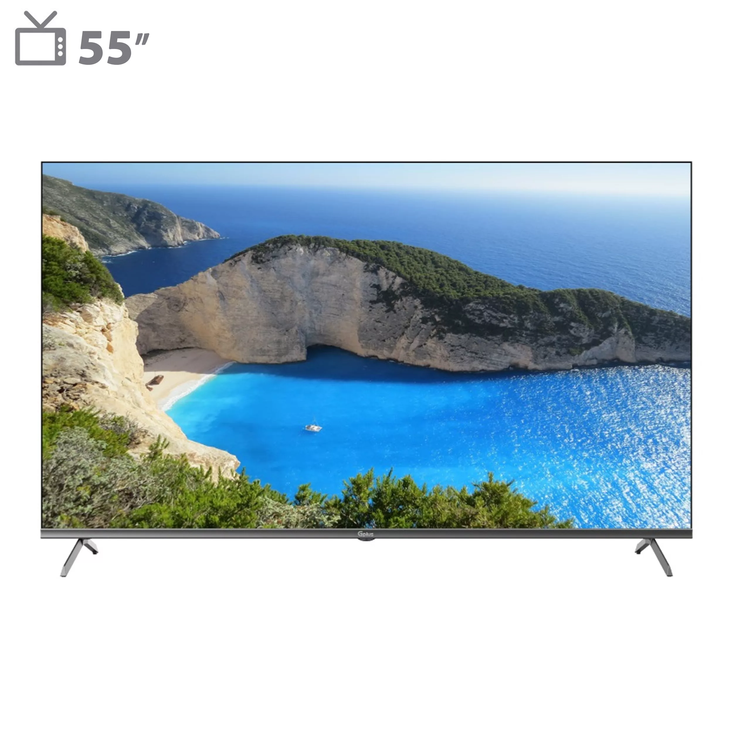 تلویزیون ال ای دی هوشمند جی پلاس مدل GTV-55SQ758NX سایز 55 اینچ تلویزیون ال ای دی هوشمند جی پلاس مدل GTV-55SQ758NX سایز 55 اینچ