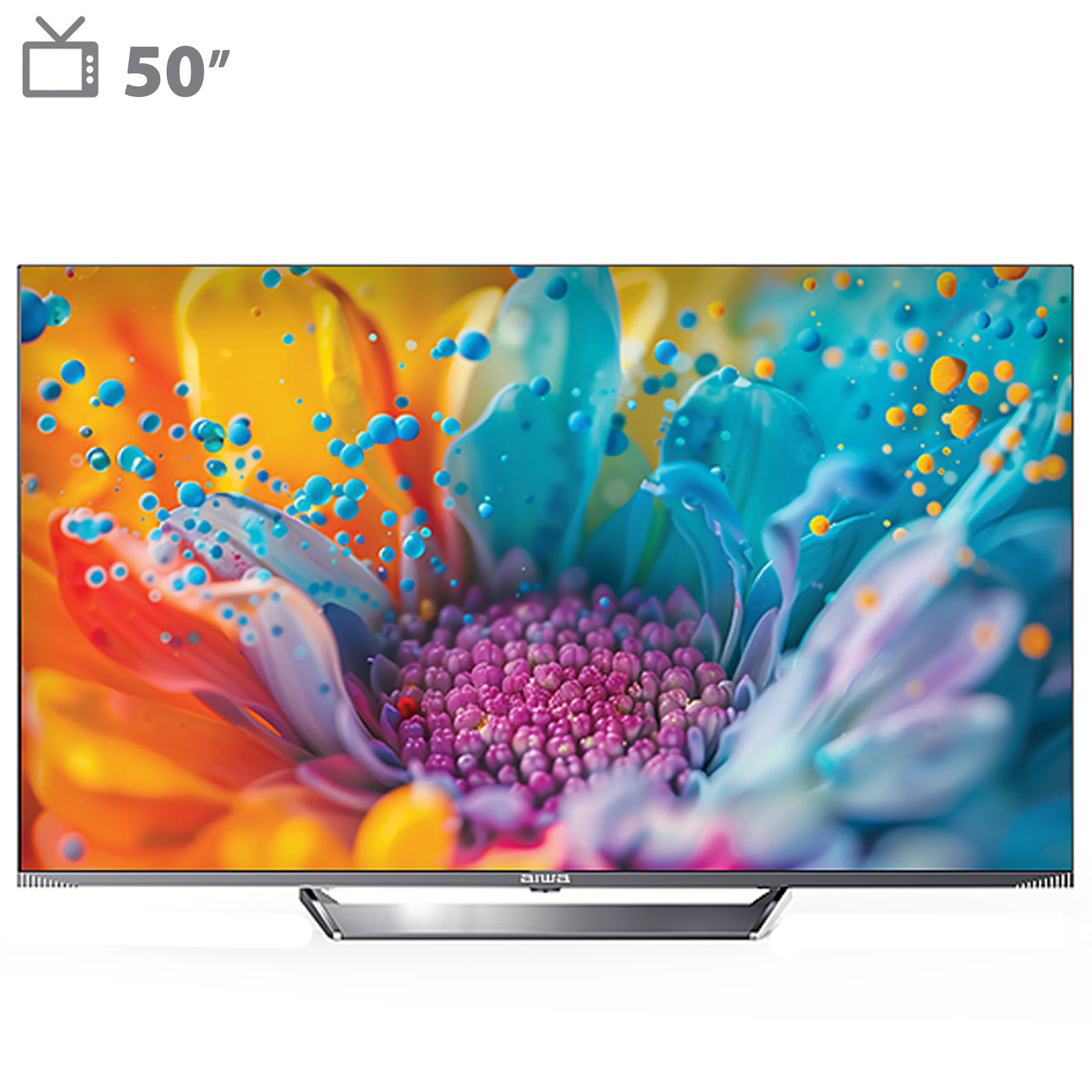تلویزیون کیو ال ای دی هوشمند آیوا مدل ZQ-GC3D50UHD سایز 50 اینچ تلویزیون کیو ال ای دی هوشمند آیوا مدل ZQ-GC3D50UHD سایز 50 اینچ