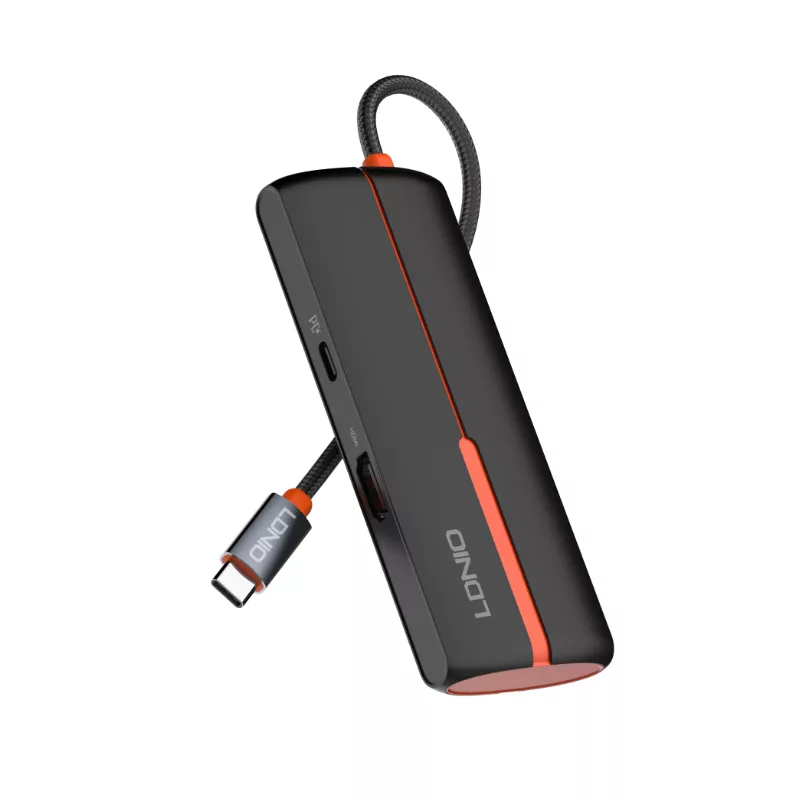 هاب 5 پورت USB-C الدینیو مدل DS-25H هاب 5 پورت USB-C الدینیو مدل DS-25H