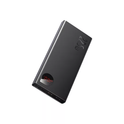 پاوربانک باسئوس مدل ADAMAN METAL DIGITAL DISPLAY ظرفیت 10000 میلی آمپر ساعت