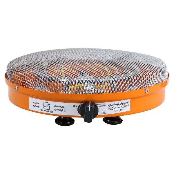 هیتر برقی مهسان سازه مدل کرسی کد 500W هیتر برقی مهسان سازه مدل کرسی کد 500W