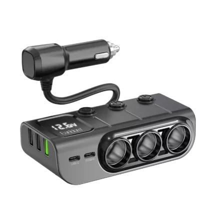 شارژر فندکی 120 وات ارلدام مدل FAST IN-CAR CS4