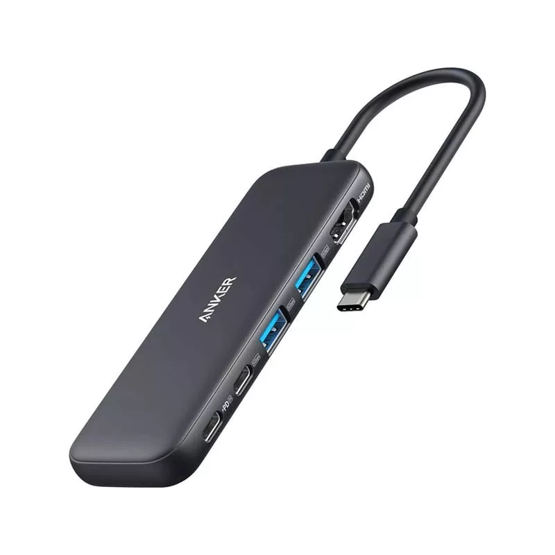 هاب 5 پورت USB-C انکر مدل A8355 هاب 5 پورت USB-C انکر مدل A8355