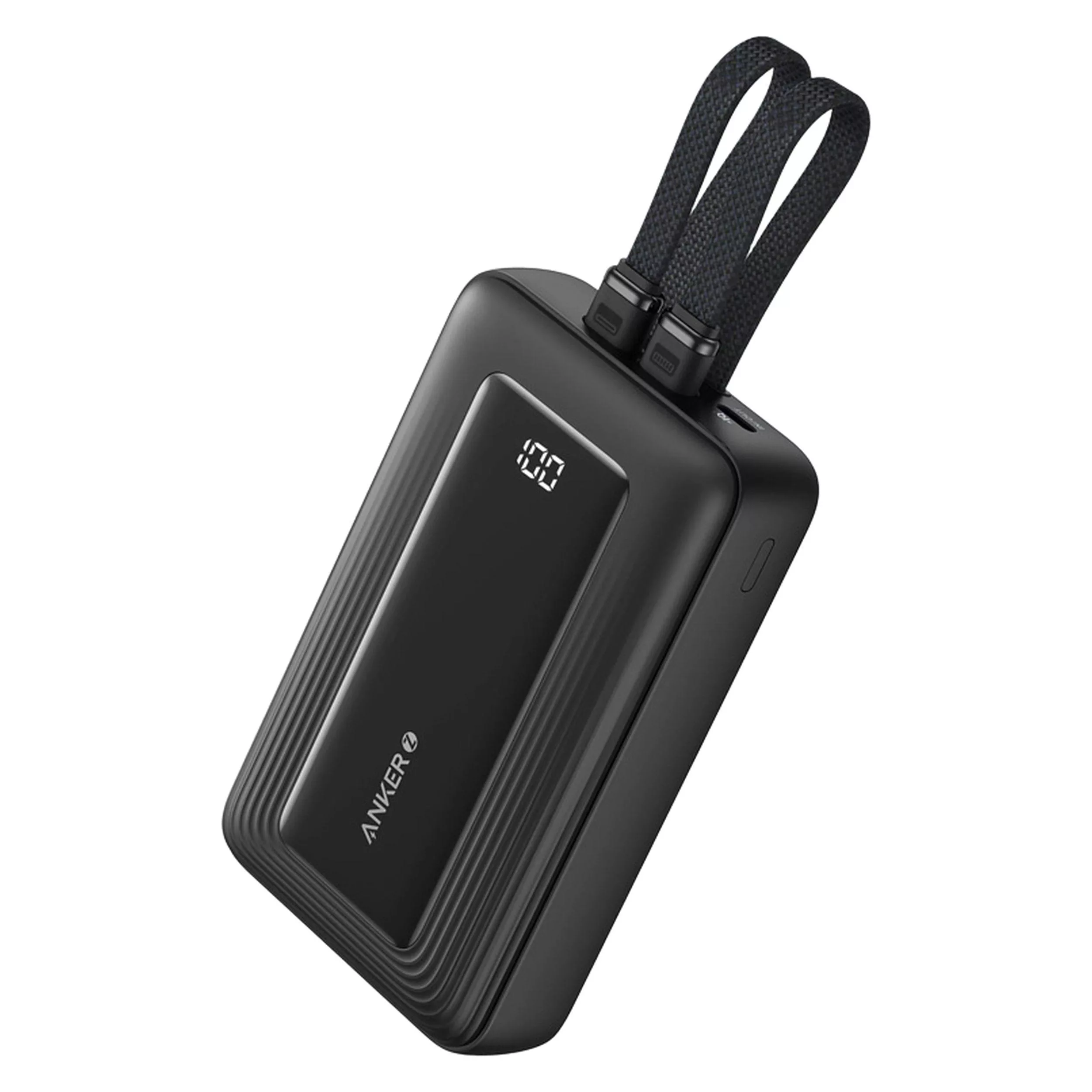 پاوربانک انکر مدل A1681 ظرفیت 20000 میلی آمپر ساعت به همراه کابل لایتنیگ و کابل USB Type-C پاوربانک انکر مدل A1681 ظرفیت 20000 میلی آمپر ساعت به همراه کابل لایتنیگ و کابل USB Type-C