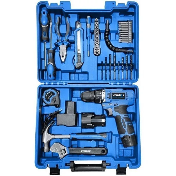 پیچ گوشتی شارژی 12 ولت ویوارکس مدل VR1240-CDK مجموعه 40 عددی پیچ گوشتی شارژی 12 ولت ویوارکس مدل VR1240-CDK مجموعه 40 عددی
