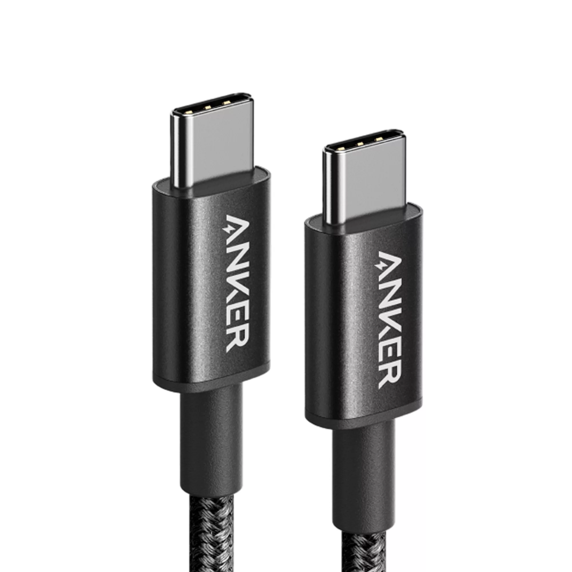 کابل تبدیل USB-C به USB-C انکر مدل Nylon A8752 طول یک متر کابل تبدیل USB-C به USB-C انکر مدل Nylon A8752 طول یک متر